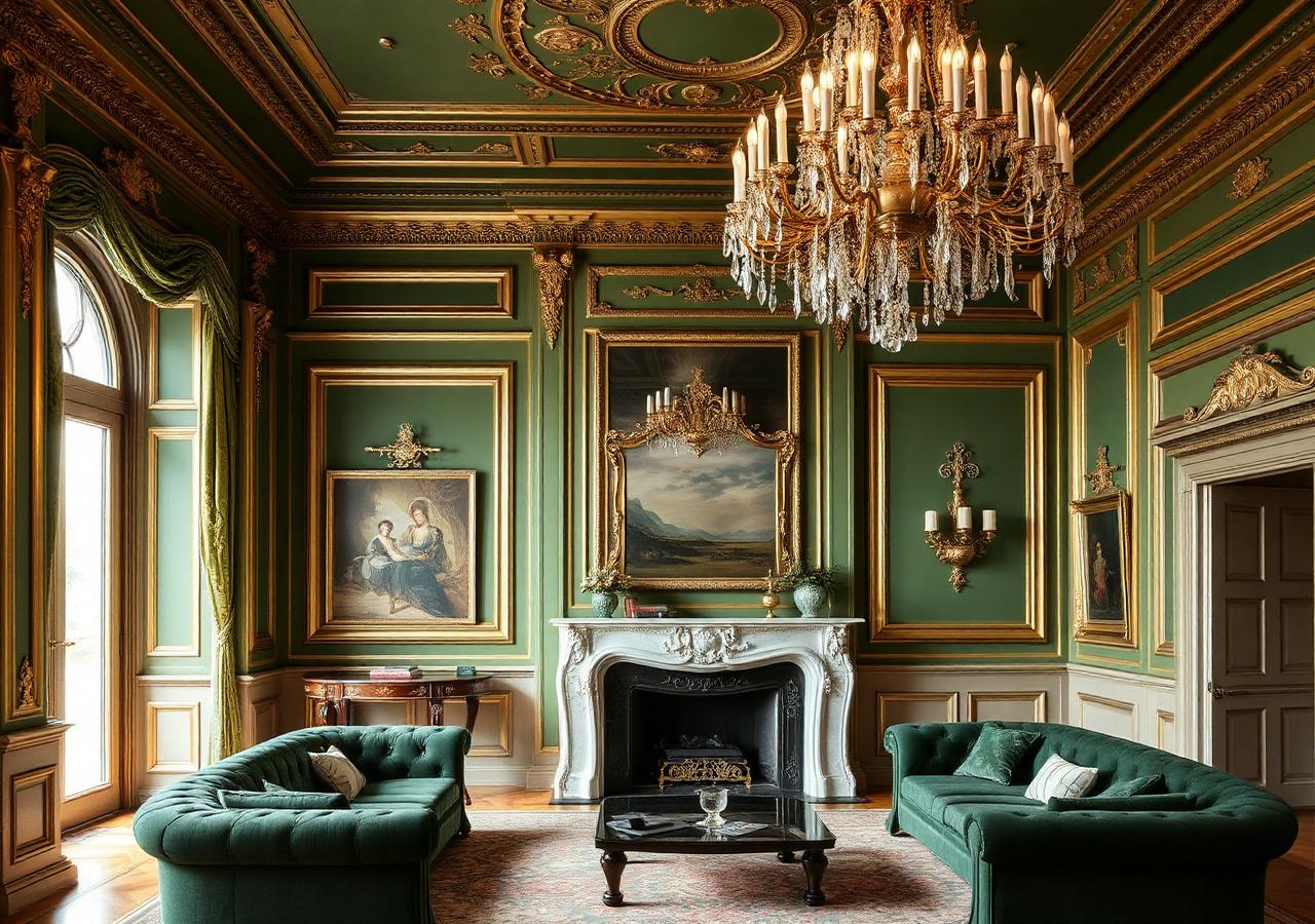 The Emerald Drawing Room